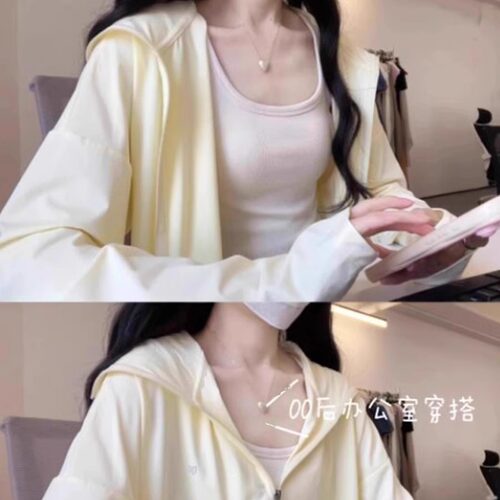 小个子薄款防晒衣女夏季防紫外线