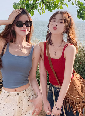 海边姐妹闺蜜装吊带背心女夏季