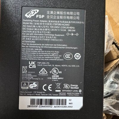 议价全汉电源适配器FSP280-ACAN320V 14A可维修