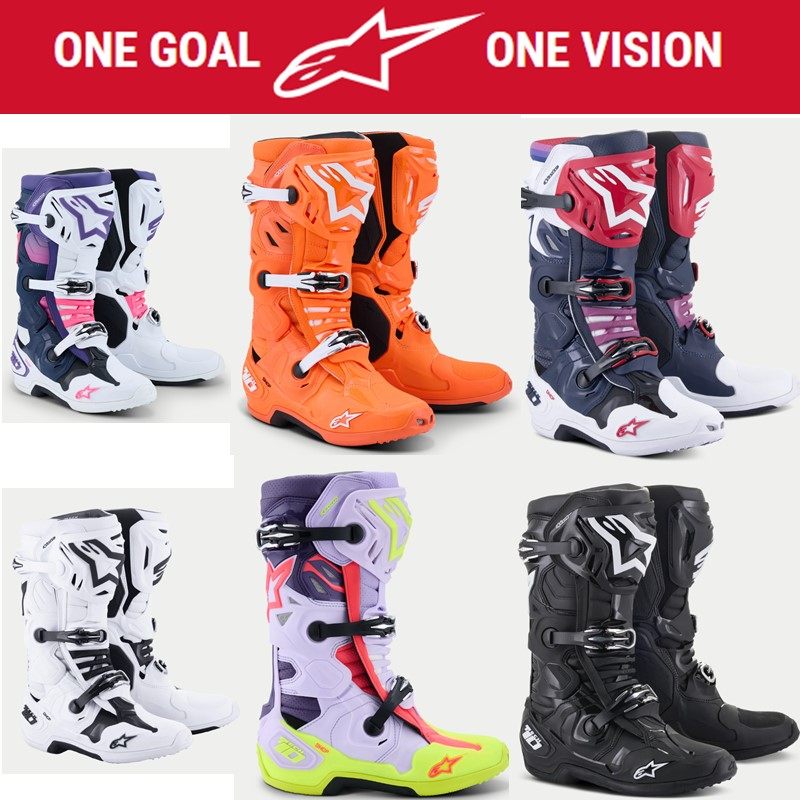 意大利A星Alpinestars越野T10场地靴林道越野耐力拉力ADV骑行靴子