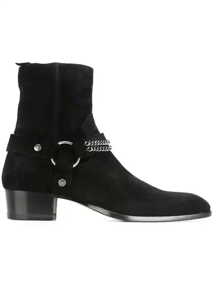 Best-Seller! HEDI Trendy Chelsea Boot Suede Buckle Men's Martin Boots