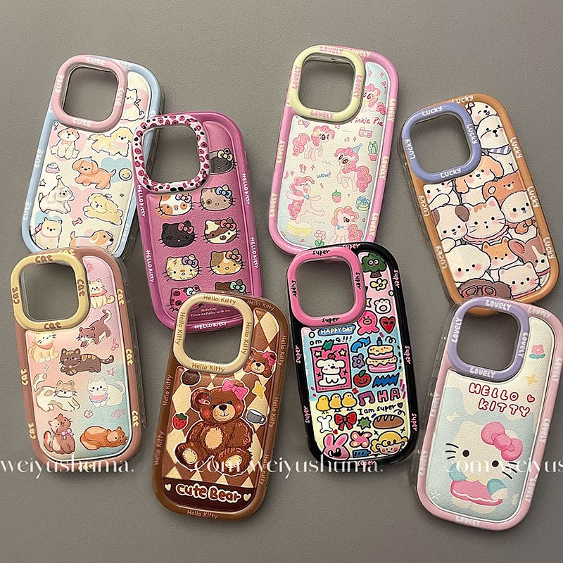 趣味全包边oppo手机壳可爱