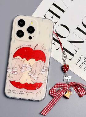可爱旋转木马小猫适用oppo reno14/reno13/12Pro/reno11/10手机壳renoo6透明小众全包reno8/7se防摔个性4se女