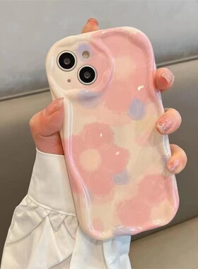 ins蓝粉花朵爱心适用红米note12turbo手机壳note13pro/12pro新款K50pro女款11Tpro防摔k70/K60至尊k40pro/k30