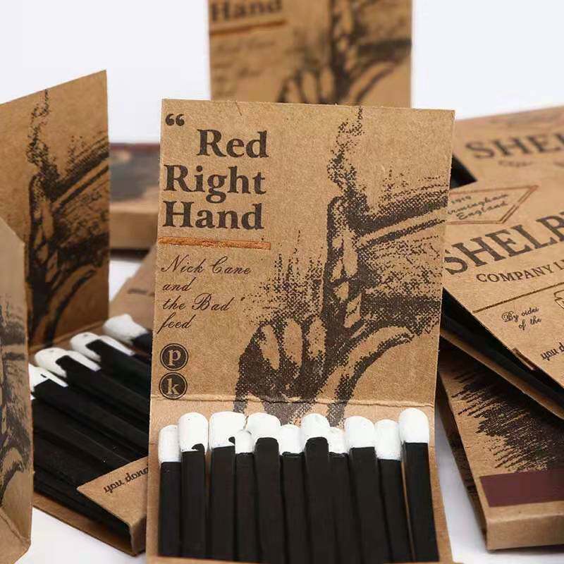 火柴电影同款浴血黑帮剃刀党网红装酷谢尔比帅气点烟书式火柴