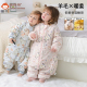 睡袋婴儿羊毛暖姜春秋冬款 恒温棉宝宝分腿婴幼儿童四季 通用防踢被