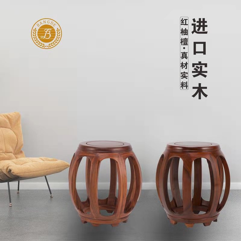 古典圆凳子古筝凳子实木布艺扬琴凳鼓凳琴凳儿童成人学生坐墩圆凳