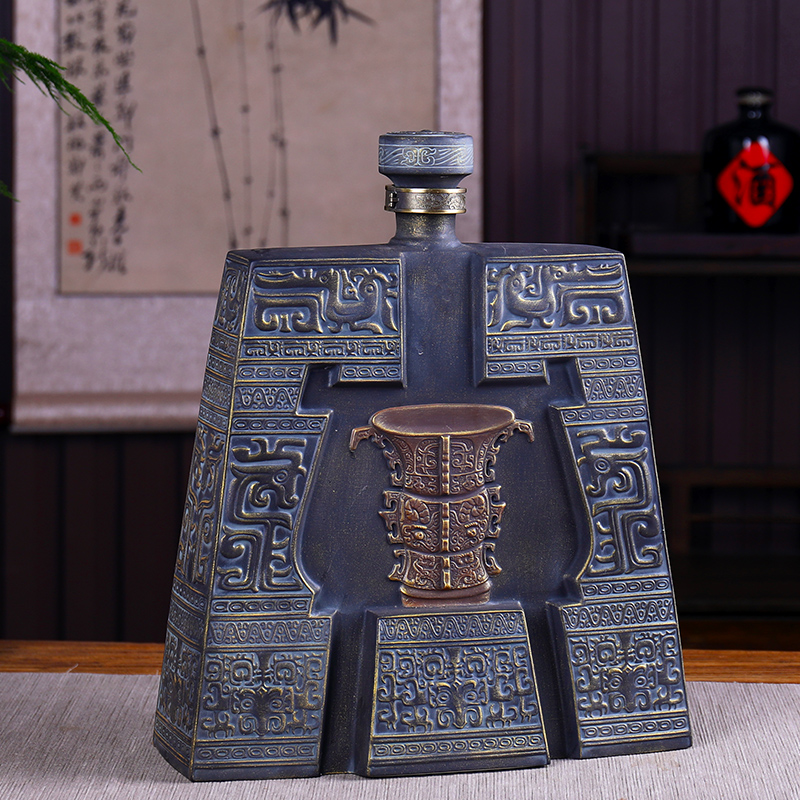可收藏陶瓷酒瓶景德鎮景德鎮復古
