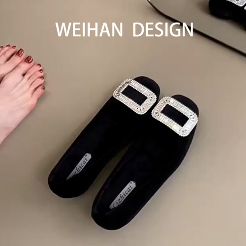 羊皮版！内增高法式水钻