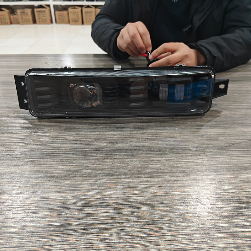 适用解放J6P J6M J6L 小J6 LED雾灯改装超亮前防雾灯总成原厂配件