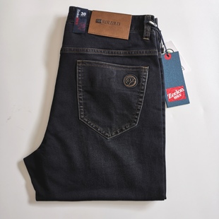 脚薄料长裤 中高腰直裤 子弹力AD09 四海龙直筒型牛仔裤 25年春夏新款