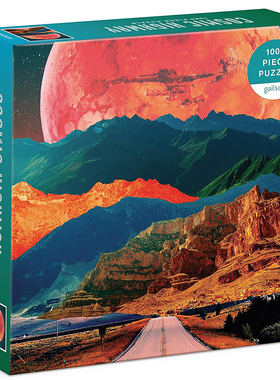 （现货）正版galison 宇宙之路 1000片 美国进口拼图