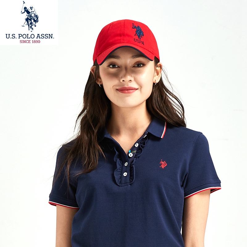 U.S. POLO ASSN.全棉秋冬鸭舌帽棒球帽女士男士帽子