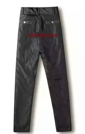 Pantalon cuir homme TIANKU DC moutons en cuir de chèvre - Ref 1491378 Image 1