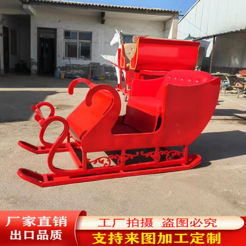 马拉雪橇车爬犁生产厂家