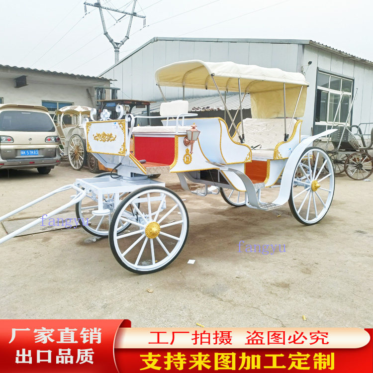 欧式马车复古婚庆影视道具