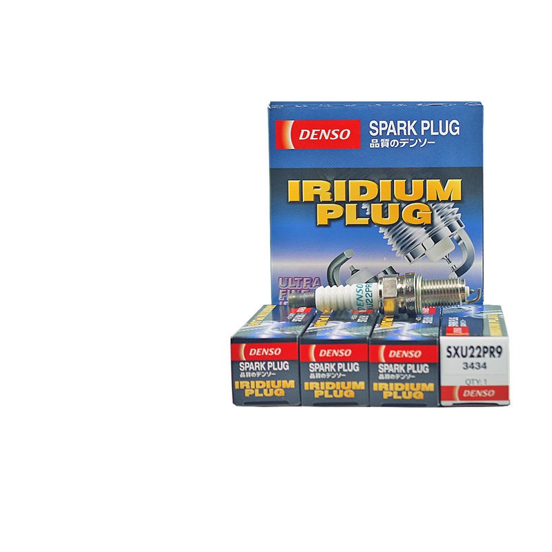 电装SXU22PR9适配宝来高7速腾朗逸明锐奥迪A3 1.4T 1.6火花塞 4支