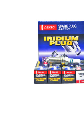 电装三极双针铱金火花塞FK20HBR11皇冠锐志兰德酷路泽雷克萨斯6支