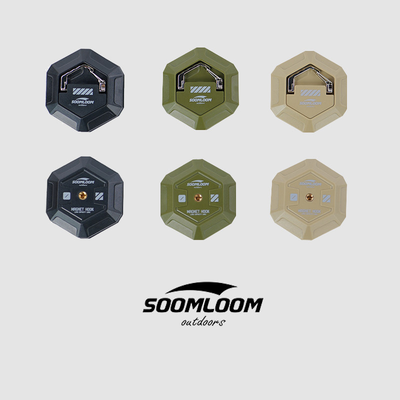 Soomloom舒鹿户外露营帐篷天幕磁吸挂钩汽车载固定器强力磁铁挂点图片
