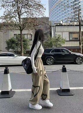 束脚运动裤韩版小个子ins潮