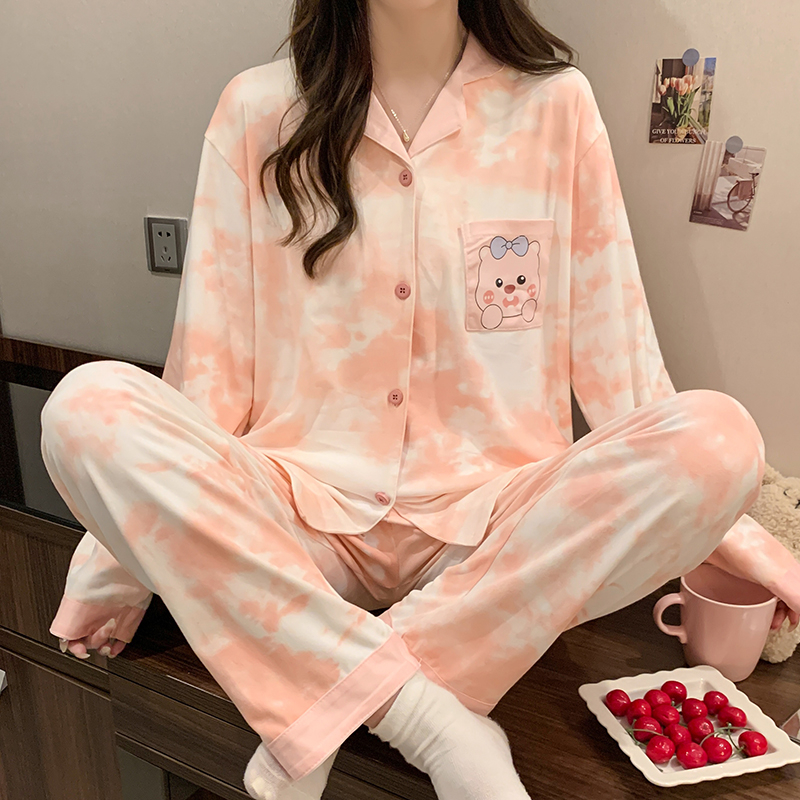 甜美睡衣睡裤女士两件套装居家服