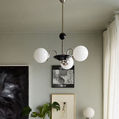 中古vintage吊灯包豪斯客厅灯设计师北欧轻奢日式 侘寂风主卧室灯