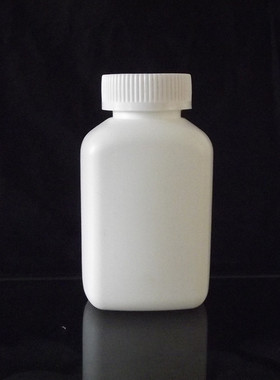 250g克安利瓶方瓶小瓶密封瓶塑料固体瓶白瓶空瓶分装瓶子白色促销