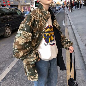 男士外套春季两面穿迷彩加肥加大码潮流胖子宽松夹克休闲工装上衣图片