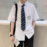白色~送领带