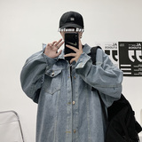 20/秋装ins网红外套韩版宽松牛仔夹克百搭牛仔衣601-1-jk52-p55，男装夹克，星座601-1