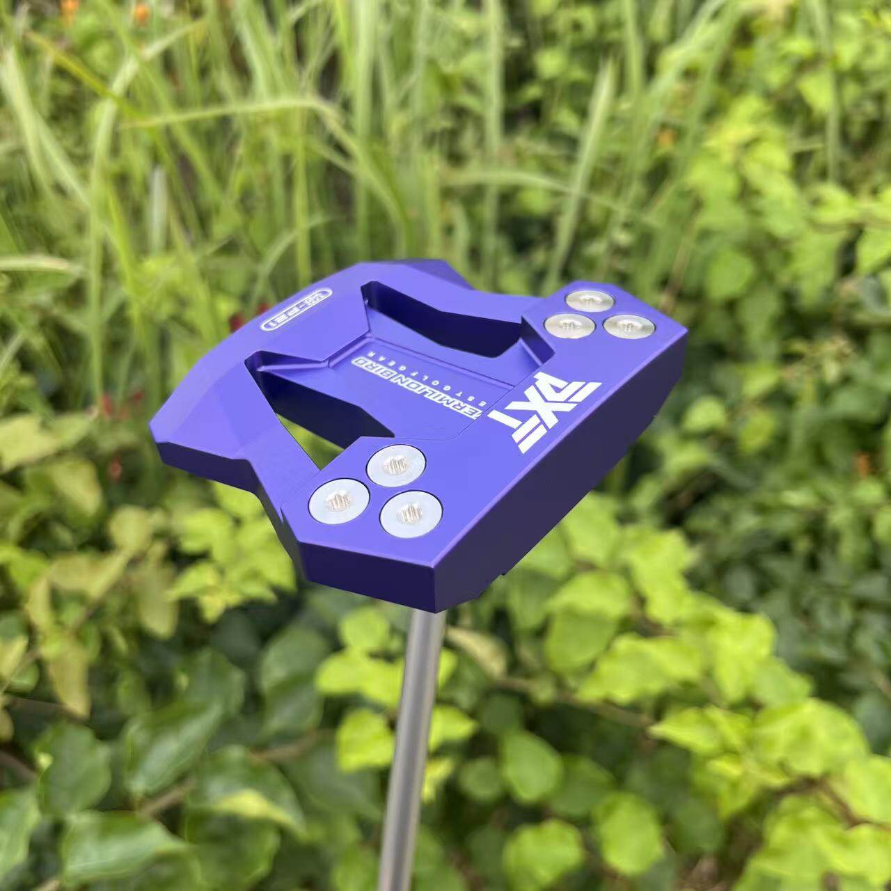 高尔夫推杆 紫色铝合金球杆 镂空设计 34/35英寸