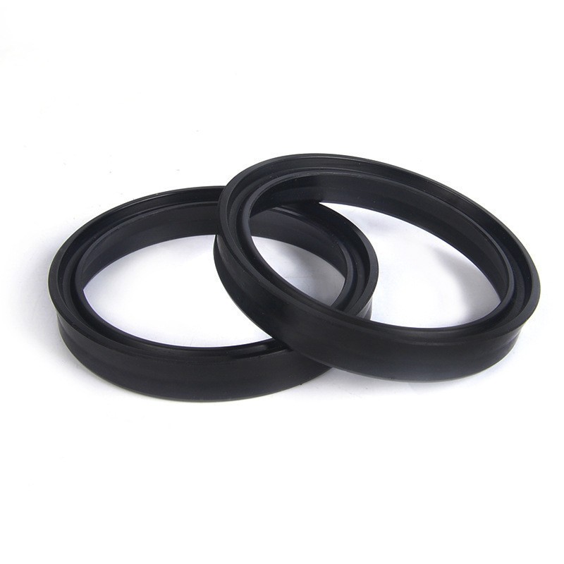 YXd/IDU-45*53/50*58/52*60*10轴用液压油封黑色丁晴橡胶棕色氟胶
