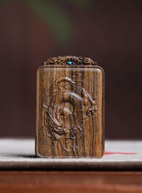 工厂店沉香木雕踏云祥龙