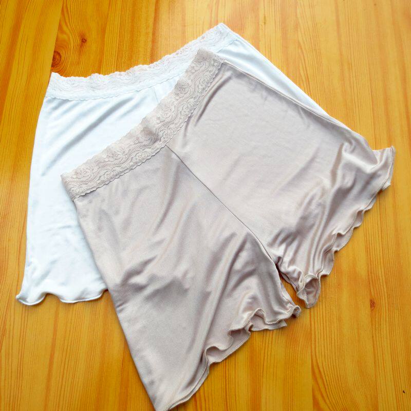 Slip leggings en soie tricotés en soie - Ref 662498 Image 1