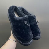 A258-QL931138-P118情侣款简约风休闲鞋保暖毛绒一脚蹬勃肯雪地靴，男装棉衣，电商A258