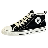 A258-M2126-P185经典复古高帮帆布鞋青年学生百搭简约休闲感板鞋，男鞋帆布鞋，电商A258