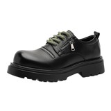 A258-QL56825-P115大头男鞋高街德比鞋休闲皮鞋英伦风复古皮鞋，男鞋皮鞋，电商A258