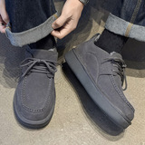 A258-QL931149-P132雪地靴东北工装靴厚底保暖加绒低帮户外休闲鞋，男装棉衣，电商A258