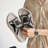 A258-QL371271-P85男款2025新款夏季外穿潮流一字拖百搭风防滑拖，男鞋拖鞋，电商A258