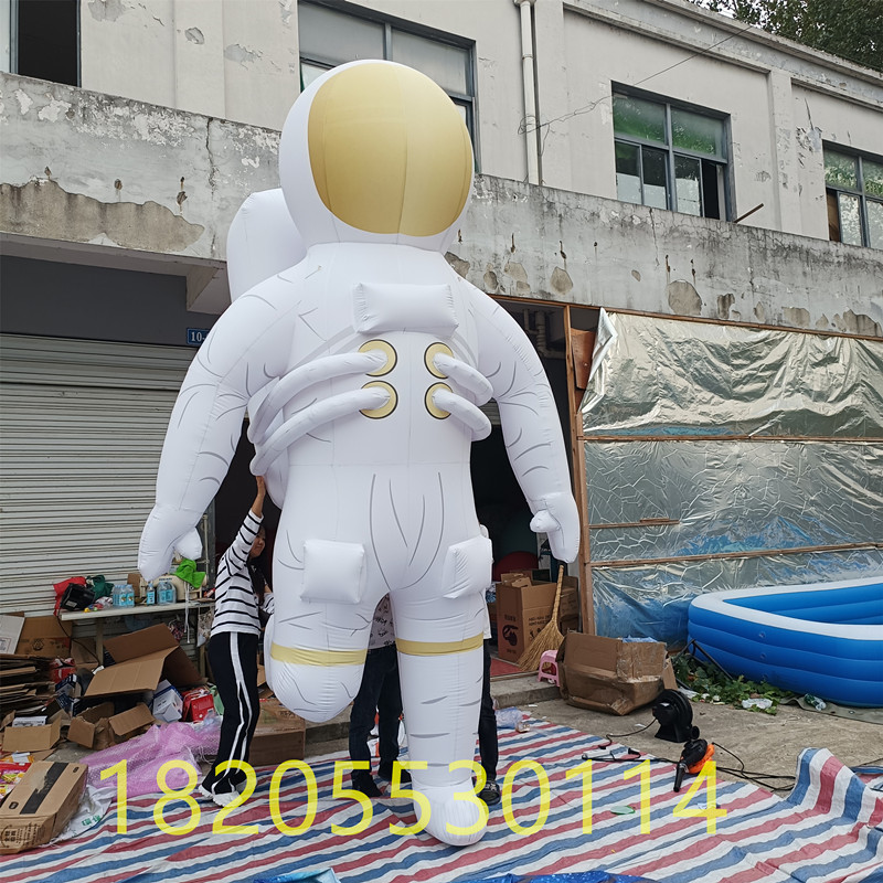 充气卡通太空人气模充气宇航员气模航天员机器人模型广告宣传道具