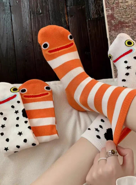 日本冲绳水族馆花鳗袜品周边长筒袜国版日用家居袜子旅游出口品质