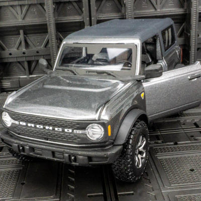 新款 美驰图仿真2021款烈马Bronco合金越野车模型静态汽车摆件