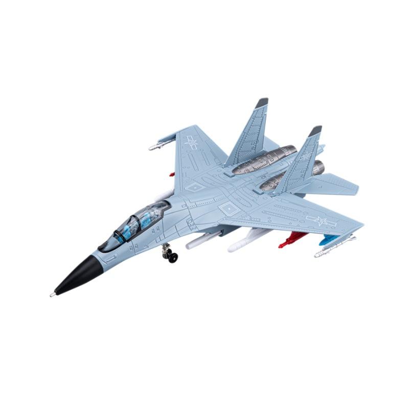 1:81歼16战斗机合金军事飞机航空模型仿真歼击机摆件儿童玩具