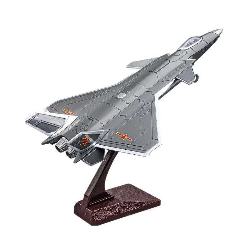 歼20合金隐形战斗机模型仿真舰载机军事飞机航模摆件玩具礼物