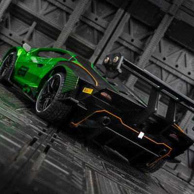 新款 金丽方仿真SCV12合金汽车模型摆件声光玩具跑车礼物