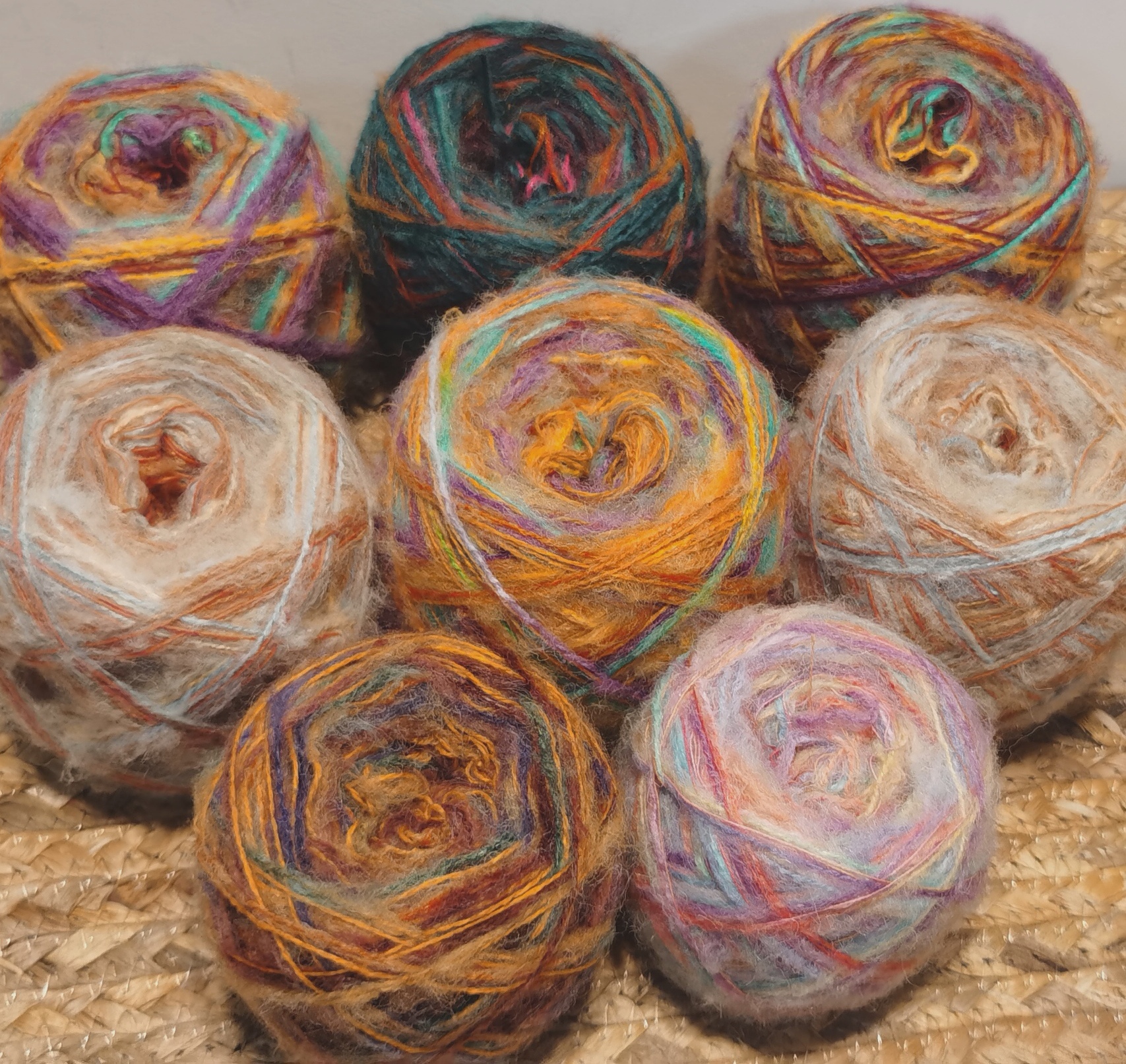 复古高比例炫彩特色羊毛棒针钩针玩偶娃衣服手工diy围巾帽子毛线