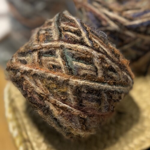 美拉德复古羊毛手混线团奶咖油画外套发卡衣服包围巾手工袜子披肩