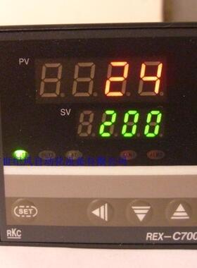全新RKC C700全智能温控表温控器 数显温控仪 继电器输出两路报警