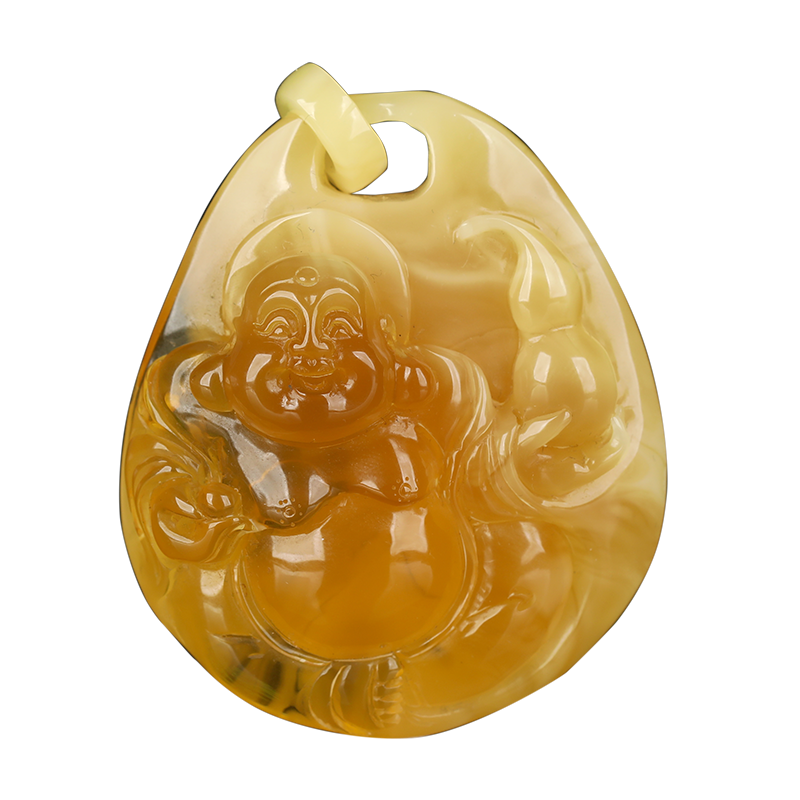 欧采妮蜜蜡吊坠天然孤品
