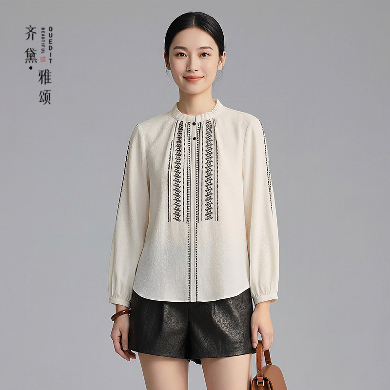 白色真丝桑蚕丝衬衫女轻奢高级感2026春夏新款长袖职业通勤OL衬衣